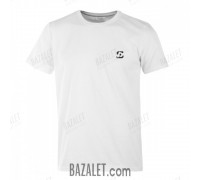 T-shirt white with print "STICH PROFI"