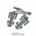 Universal holder on molle