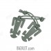 Universal holder on molle