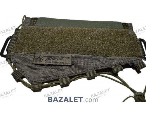 TD Russia Cheek Rest Cover for Classic Stocks - Neoprene, Laced