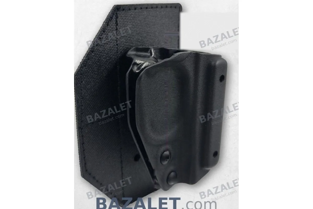 TD Russia Remora Kydex Holster on a Hook-and-Loop Panel