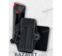 TD Russia Remora Kydex Magazine Pouch on a Hook-and-Loop Panel