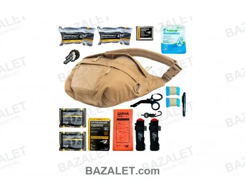 TD Russia Sputnik Bag with Compact First Aid Kit - 12 Items