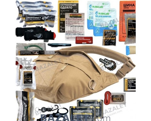 TD Russia Sputnik Bag with Full First Aid Kit - 21 Items