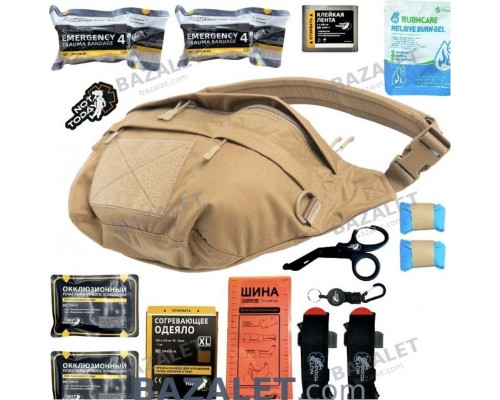 TD Russia Sputnik Bag with Compact First Aid Kit - 12 Items