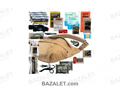 TD Russia Sputnik Bag with Full First Aid Kit - 21 Items