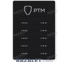 TD Russia Sticker Set No. 1 - 10 Vinyl Stickers, 40 x 7 mm