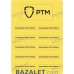 TD Russia Sticker Set No. 1 - 10 Vinyl Stickers, 40 x 7 mm