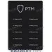 TD Russia Sticker Set No. 1 - 10 Vinyl Stickers, 40 x 7 mm
