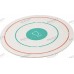 TD Russia TsPR-1 Paper Targets with 2 and 3 MOA Rings, 5 or 10 pcs