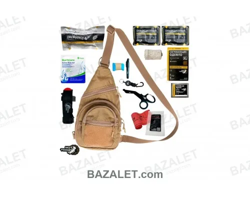 TD Russia Urban Bag with Full First Aid Kit - 13 Items