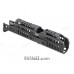 Zenitco Sport-1S Handguard Kit - Reinforced CNC D16T Aluminum Modular Handguard System for AK-Pattern Carbines (Basis Rails on 3 Sides, Black & Desert)