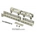 Zenitco Sport-1S Handguard Kit - Reinforced CNC D16T Aluminum Modular Handguard System for AK-Pattern Carbines (Basis Rails on 3 Sides, Black & Desert)