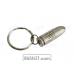 Zenitco Titanium Keychain - Cartridge-Shaped Souvenir Fob