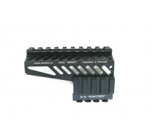 Zenitco B-12 Upper Rail - CNC Aluminum Gas Tube Picatinny Rail (for B-10 / B-20)