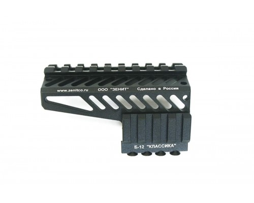 Zenitco B-12 Upper Rail - CNC Aluminum Gas Tube Picatinny Rail (for B-10 / B-20)