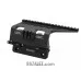 Zenitco B-13U Receiver Mount Kit - Quick-Detach 184 mm Picatinny Base for the NSV-12.7 Utes Platform (Black & Desert)
