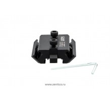 Zenitco B-25P Dual 45° Grip Adapter – Picatinny Mount for Two Classic RK Grips