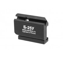 Zenitco B-25U 45-Degree Grip Adapter - Picatinny Mount for Classic RK Grips