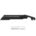 Zenitco B-33 Receiver Cover Rail - CNC Aluminum Picatinny Top Cover for AK-pattern