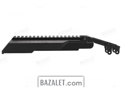 Zenitco B-33 Receiver Cover Rail - CNC Aluminum Picatinny Top Cover for AK-pattern