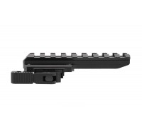 Zenitco B-5U Picatinny Riser Mount Â– See-Through Optic Passthrough Adapter (QD)