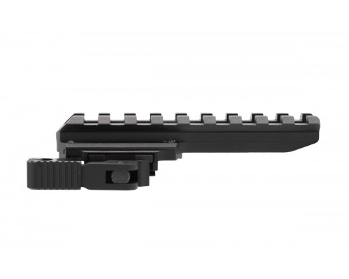 Zenitco B-5U Picatinny Riser Mount – See-Through Optic Passthrough Adapter (QD)
