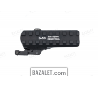 Zenitco B-5V Picatinny Riser - Passthrough Mount for Vzor Red Dot Sights