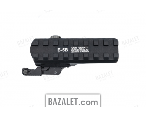 Zenitco B-5V Picatinny Riser - Passthrough Mount for Vzor Red Dot Sights