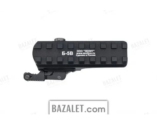 Zenitco B-5V Picatinny Riser - Passthrough Mount for Vzor Red Dot Sights
