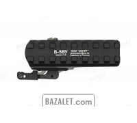 Zenitco B-5VU V2.0 Picatinny Riser - Passthrough Mount for Vzor Sights and Gran Thermal