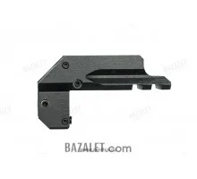 Zenitco B-8K Sidearm Light Rail - CNC D16T Aluminum Picatinny Adapter for the Yarygin (Viking) Frame (Black)