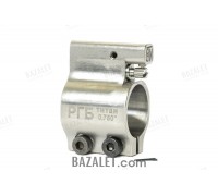 Zenitco RGB-1 Adjustable Gas Block - VT-6 Titanium 0.750 in (AR-15)