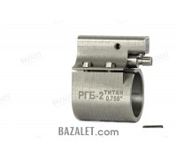 Zenitco RGB-2 Adjustable Gas Block - VT-6 Titanium 0.750 in (AR-15)