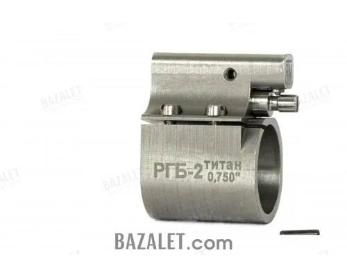 Zenitco RGB-2 Adjustable Gas Block - VT-6 Titanium 0.750 in (AR-15)