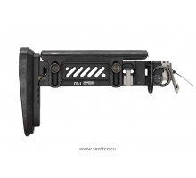 Zenitco PT-1 Telescopic Folding Stock - Adjustable Skeleton Stock for AK Platforms