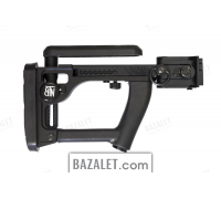 Zenitco PT-2 Heavy Telescopic Folding Stock - Adjustable Skeleton Stock (D16T)