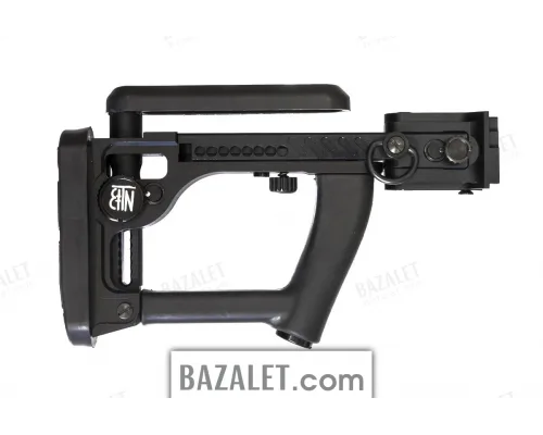 Zenitco PT-2 Heavy Telescopic Folding Stock - Adjustable Skeleton Stock (D16T)