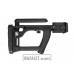 Zenitco PT-2 Heavy Telescopic Folding Stock - Adjustable Skeleton (D16T)