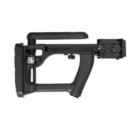 Zenitco PT-2 Heavy Telescopic Folding Stock - Adjustable Skeleton Stock (D16T)