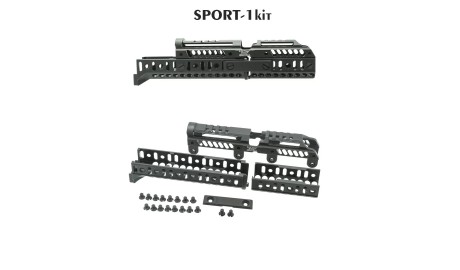 Sport-1 from Zenitco: how lightweight aluminum changes the AK’s character
