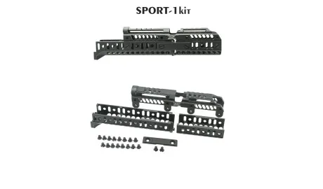 Sport-1 from Zenitco: how lightweight aluminum changes the AK’s character