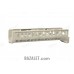 Zenitco B-10L Handguard Rail - CNC D16T Aluminum AK-Pattern Handguard with Bazis Rails (Black, Desert & Golden Khaki)