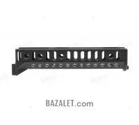 Zenitco B-10LS Handguard Rail - Reinforced CNC D16T Aluminum AK-Pattern Handguard with Bazis Rails (Black & Desert)