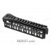Zenitco B-10U Handguard Rail - CNC D16T Aluminum AK-Pattern Handguard with Picatinny & Bazis Rails (Black, Desert & Golden Khaki)