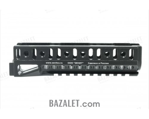 Zenitco B-10U Handguard Rail - CNC D16T Aluminum AK-Pattern Handguard with Picatinny & Bazis Rails (Black, Desert & Golden Khaki)