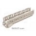 Zenitco B-10U Handguard Rail - CNC D16T Aluminum AK-Pattern Handguard with Picatinny & Bazis Rails (Black, Desert & Golden Khaki)