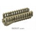Zenitco B-11 Handguard Rail - CNC D16T Aluminum Three-Picatinny Handguard for AKS-74U Carbines (Black, Desert & Golden Khaki)