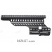 Zenitco B-13P Rail - CNC D16T Aluminum Long Picatinny Mount for the Side Dovetail (Swallowtail) Receiver Rail (Black, Desert & Golden Khaki)