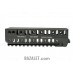 Zenitco B-20U Handguard Rail - CNC D16T Aluminum Handguard for RPK-Pattern Carbines with Bottom Picatinny & Side Bazis Rails (V2.0 / V2.1, Black, Desert & Golden Khaki)